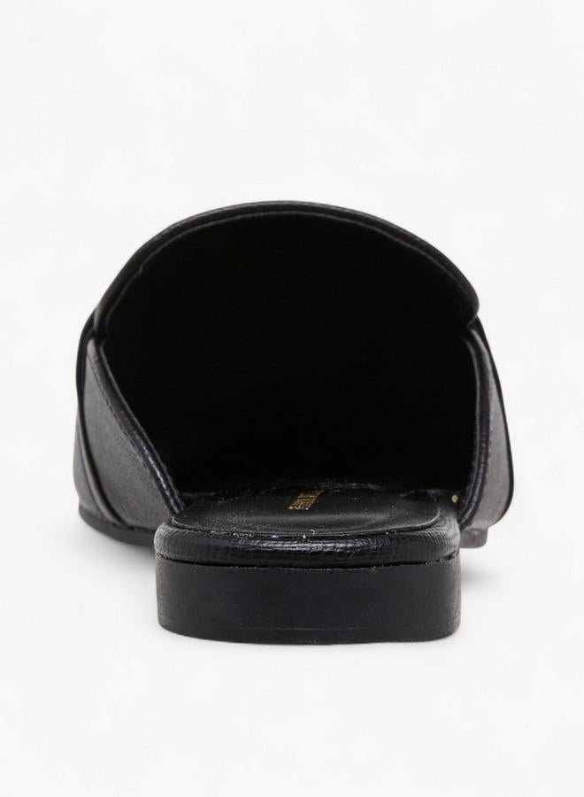 Flora Bella By Shoexpress Women's Metal Accent Mules - Image 5